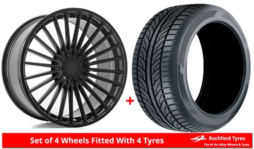 Alloy wheels tyres axe - wheels, 22"